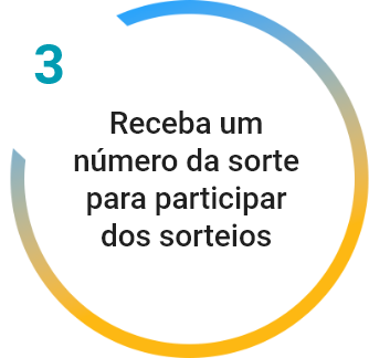 terceiro | Receba um número da sorte para participar dos sorteios
